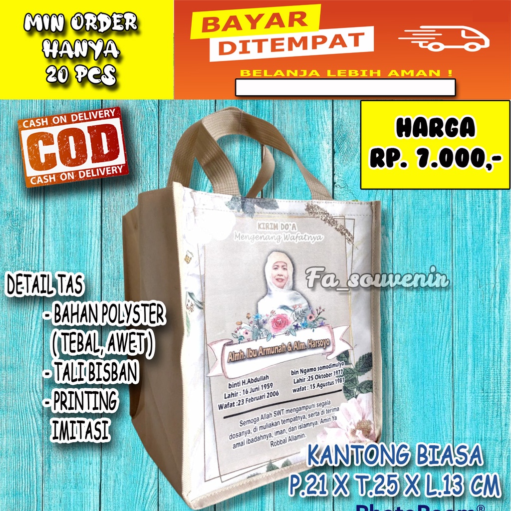 

Tas custom nama tas Ulang tahun anak terlaris bahan super tebal / polyster / tas ultah / tas souvenir Godiebag ulang tahun murah souvenir ulang tahun anak