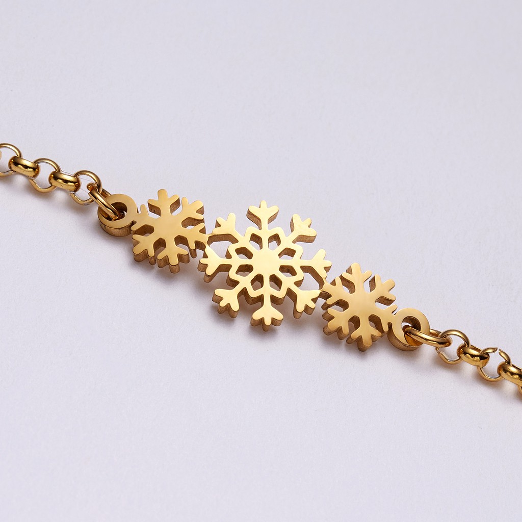 Gelang Tangan Rantai Stainless Steel Aksen Simpul Pita ECG Hollow Untuk Wanita