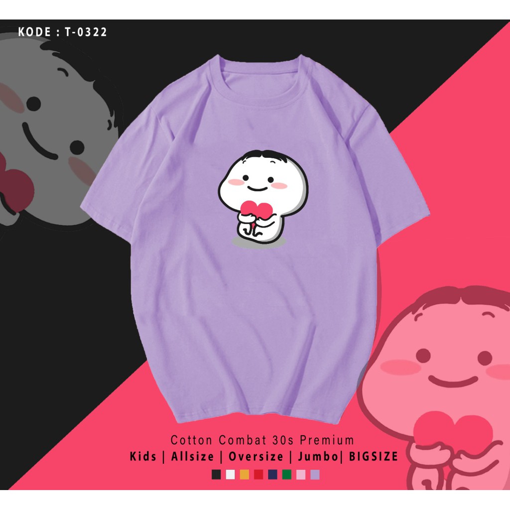 HUG PENTOL  / TERMURAH BAJU KAOS KATUN WANITA/ PRIA UNISEX LENGAN PENDEK / TUMBLR TEE