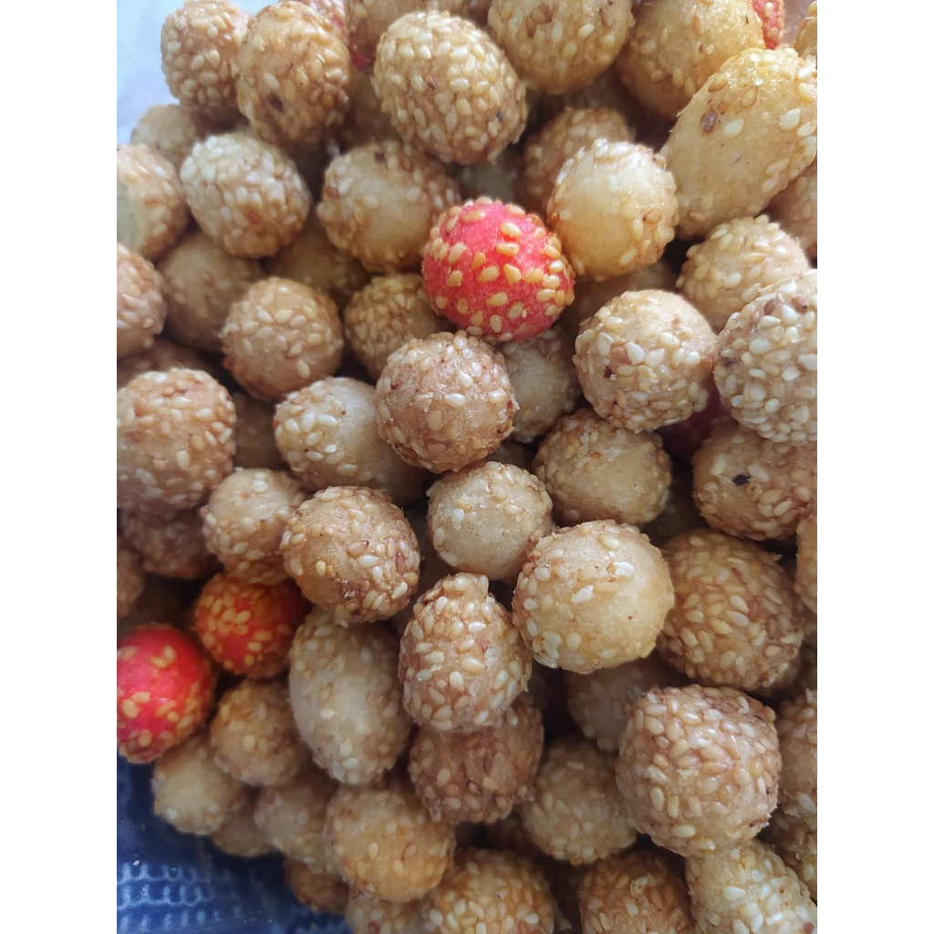 

250gram Onde Ceplis Onde Onde Ceplus Keciput Camilan Jadul Gurih Manis Renyah