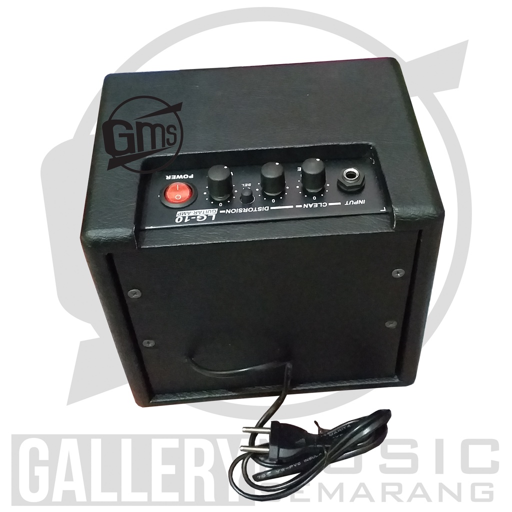 Ampli Gitar Bass Keyboard Speaker 5&quot; inch Amplifier Gitar Clean dan Distorsi Effect Amply Gitar