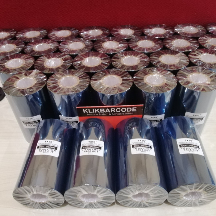 

RIBBON BARCODE SONY UNTUK TSC 244 PRO / TTP 542 ( 110 X 300 METER ) - TX50