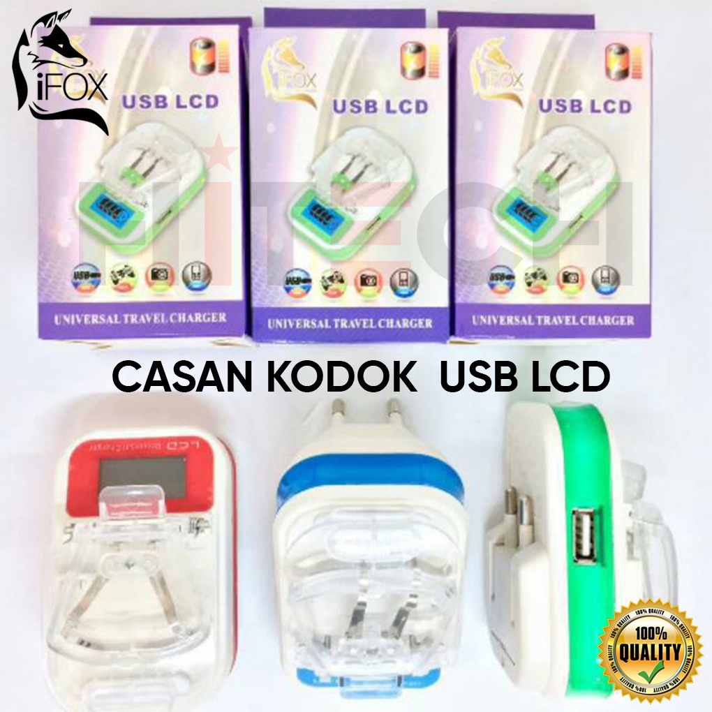 Charger Kodok / Dekstop LCD /  Destop Desktop LCD Universal Charger