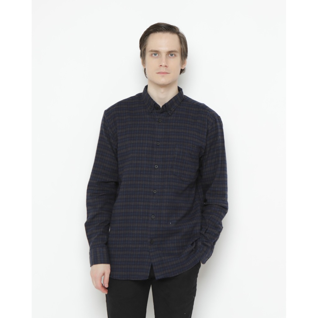 

Erigo Flannel Hefaistos White-Navy