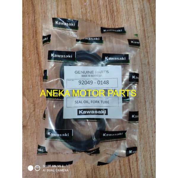 SEAL SHOCK KLX 150 BF DTRACKER SET 2 PCS SEAL GARPU DEPAN ANEKA MOTOR