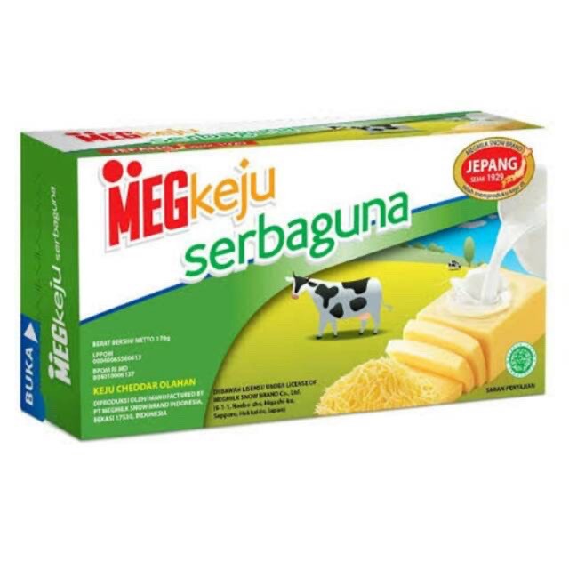 

Meg Cheddar Serbaguna - 170 GR