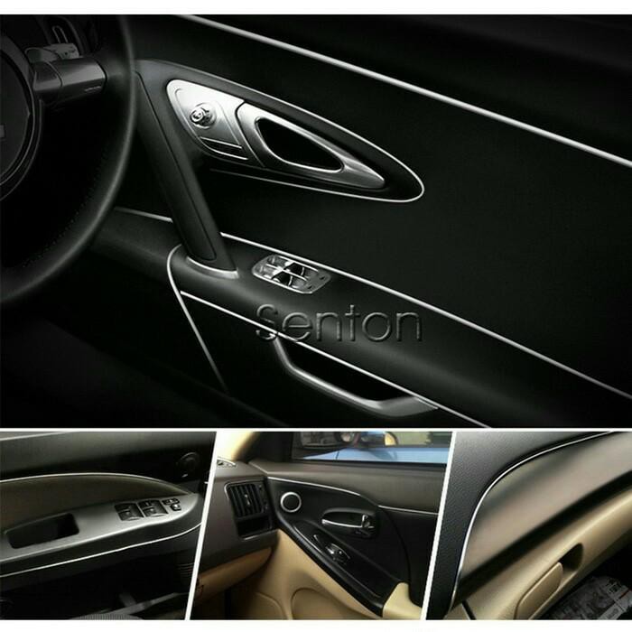 List Chrome Dekorasi Interior Mobil