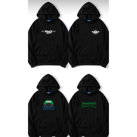 Jaket Sweater Hoodie ojek online Grab-Ojol dll  desain unik