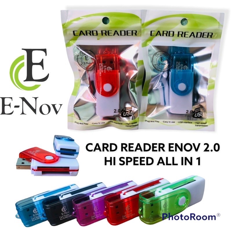 PROMO CARDREADER ENOV USB 2.0 HIGH SPEED