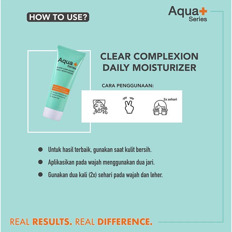 AQUA+ AQUAPLUS SERIES Clear Complexion Daily Moisturizer 50ml