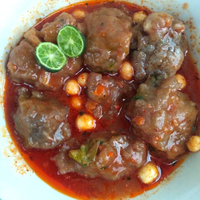 

Isi 7 Bakso baso aci tulang rangu instan cirawang mang ebeng garut