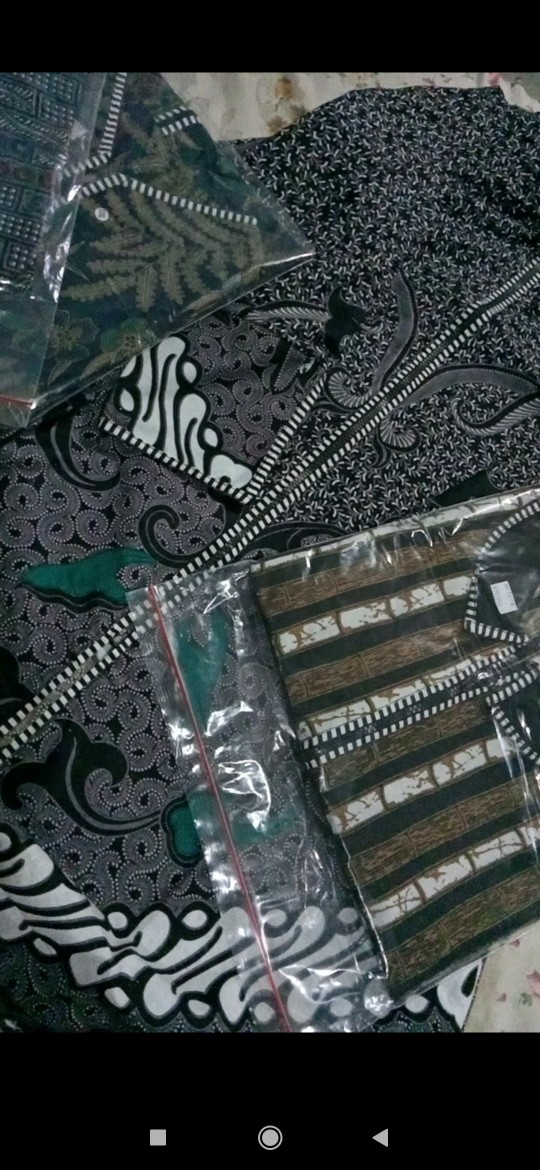 Tunik Batik Traditional Butik Zipper Depan -atasan Batik - Batik Modern