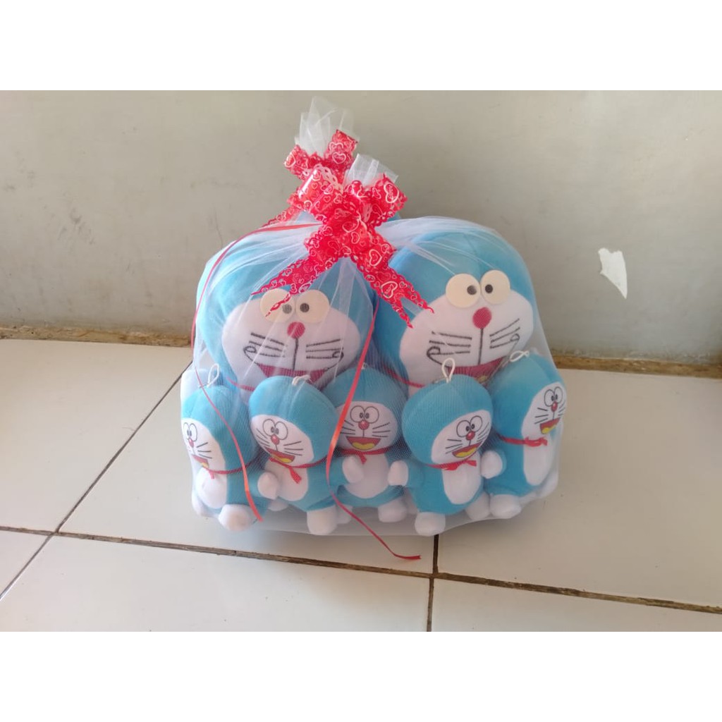 Boneka Doraemon Beranak Induk 2 Anak 5