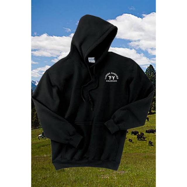 JAKET HOODIE JUMPER LARSSEN RANCH COLORADO UNISEX PREMIUM