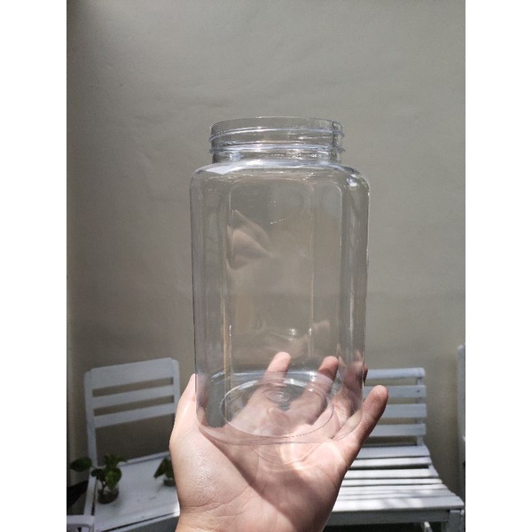 Toples Ikan Cupang 2 Liter / Aquarium Cupang / Cupang / Toples Plastik 2 Liter / Toples Makanan