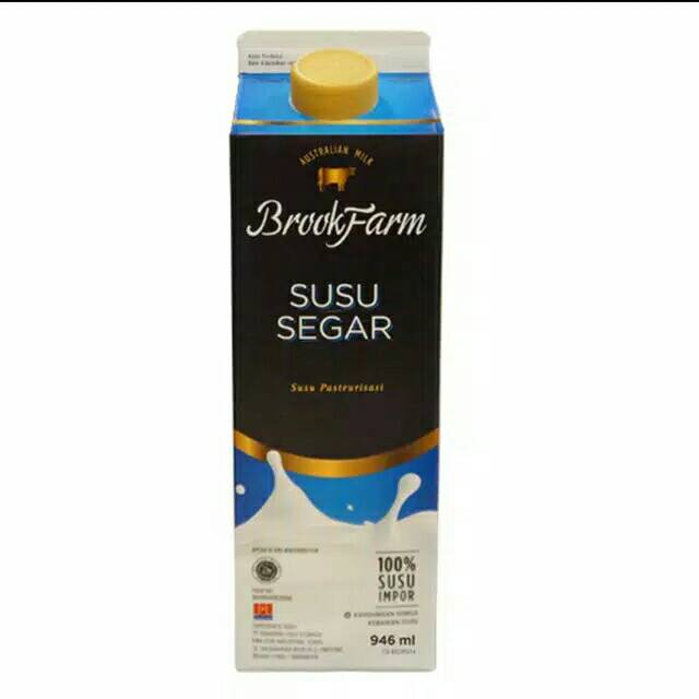 

Susu brookfarm fresh milk 12 pcs