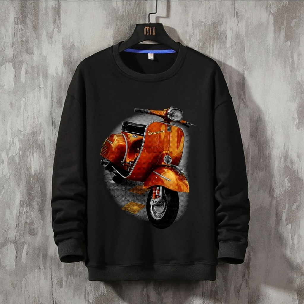 AMOSJKT28.ATASAN LENGAN PANJANG/ATASAN PRIA DEWASA/JUMPER/BAJU SWEATER VESPA