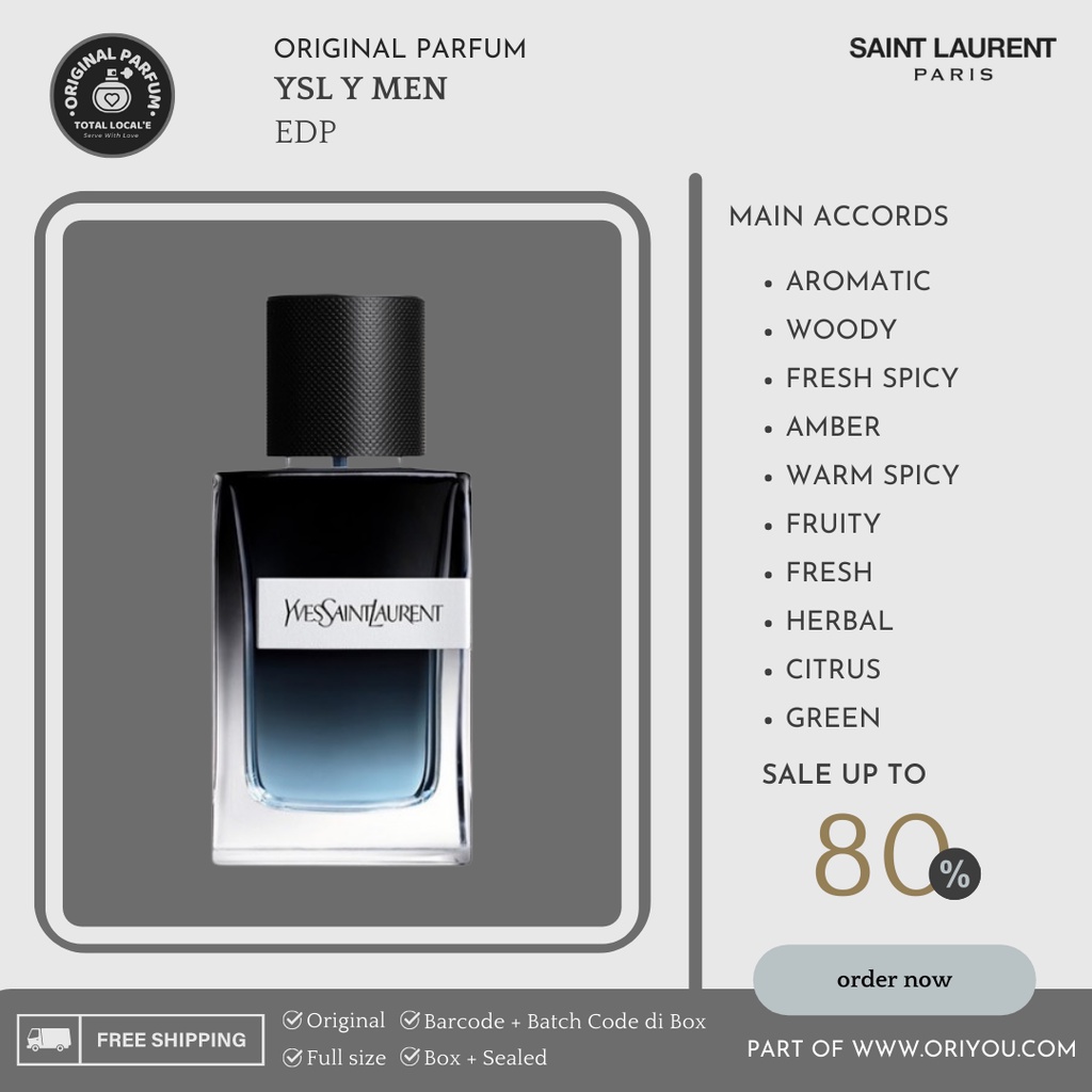 YSL Y MEN EDP 100 ML