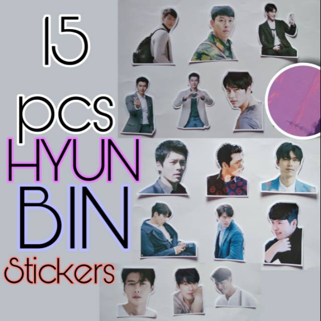 Hyun Bin Sticker Pack KDRAMA Sticker