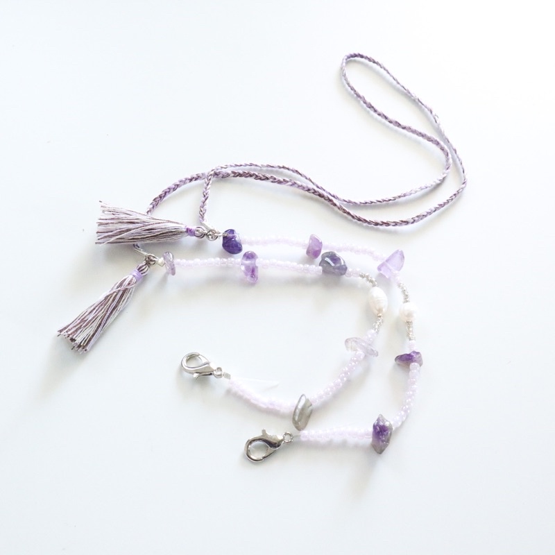 amethyst strap masker dan connector