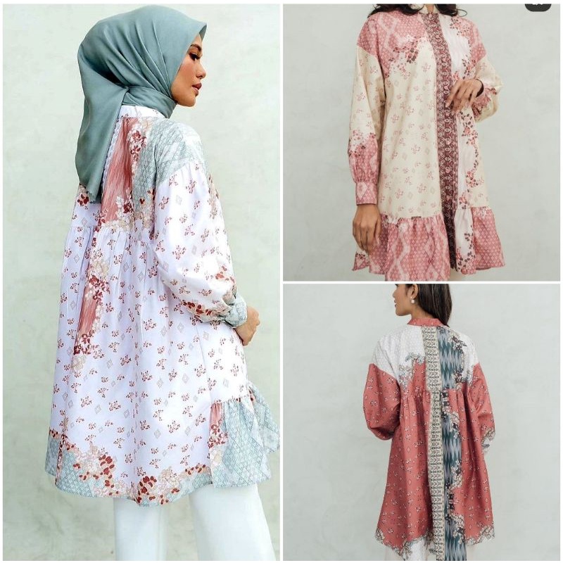 21. New Kenanga Tunic wearingklamby bukan preloved heavent lights zytadelia vanillahijab HLZB Button