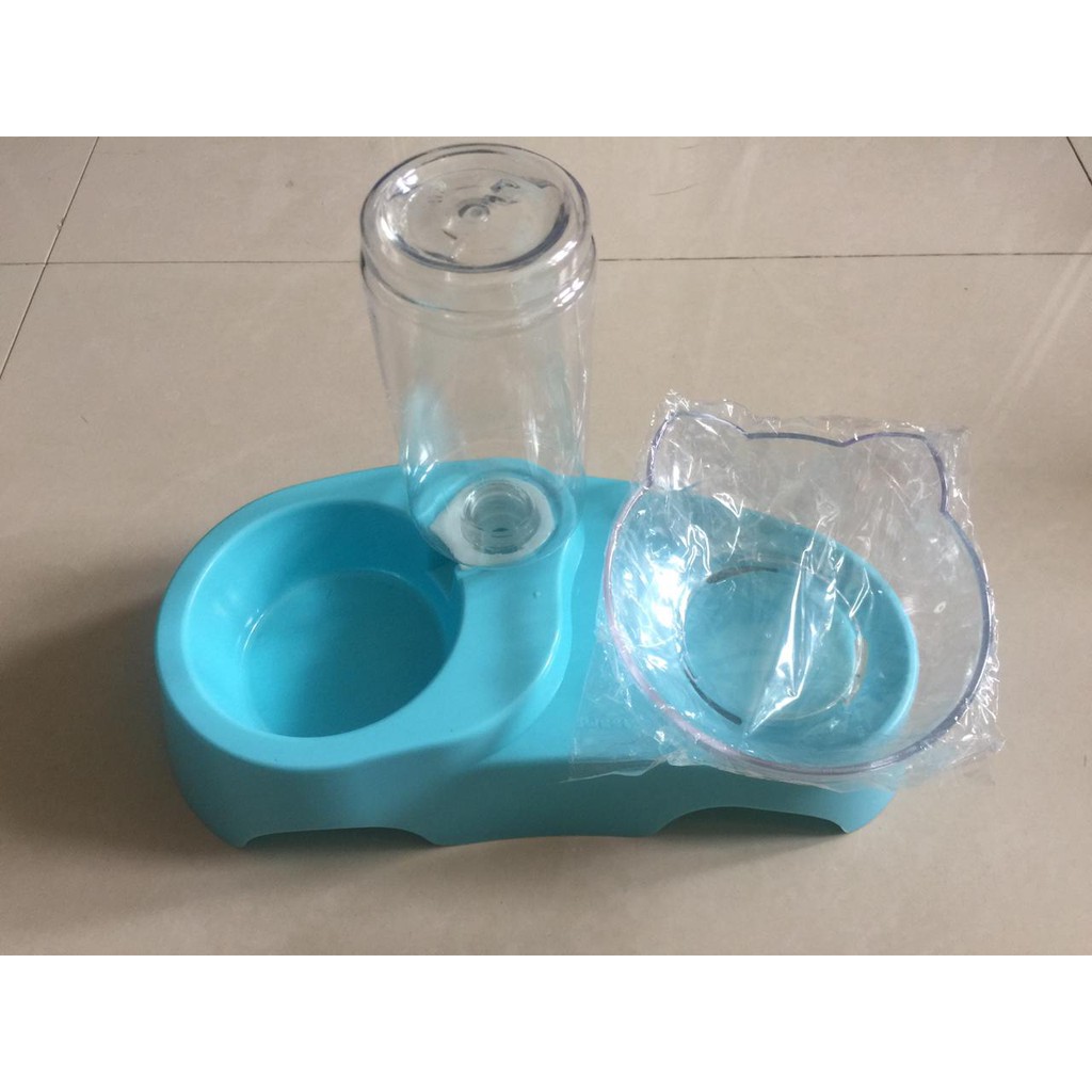 CA1801 Dispenser Makan dan Minum Kucing Anjing Tempat Makan Minum BOWL