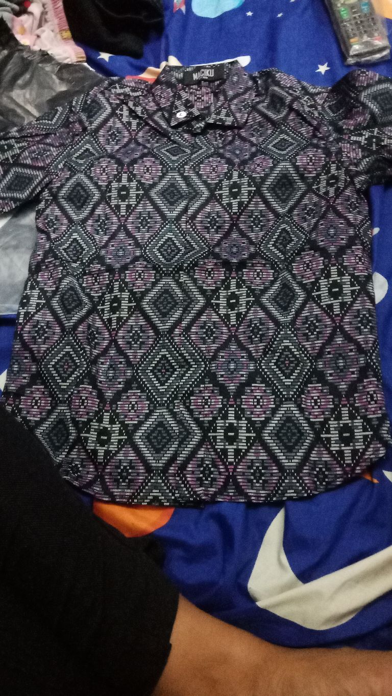 Baju Batik Anak Lengan Panjang / Baju Anak-anak Batik Lengan Panjang