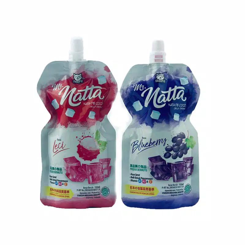 Jelly Drink Mr. Natta Minuman Nata de Coco 132 ml