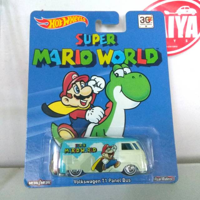 HOT WHEELS VOLKSWAGEN T1 PANEL BUS SUPER MARIO ban karet bukan Kermit kombi Ferrari r34 S15 EG