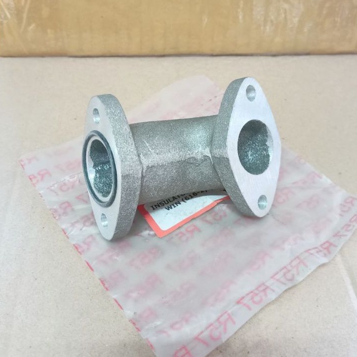 INSULATOR INTEK MANIFOLD ALUMUNIUM HONDA WIN WIN 100 WIN NEW