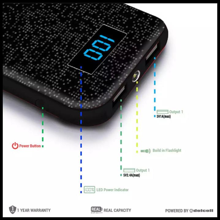 Delcell 10500Mah