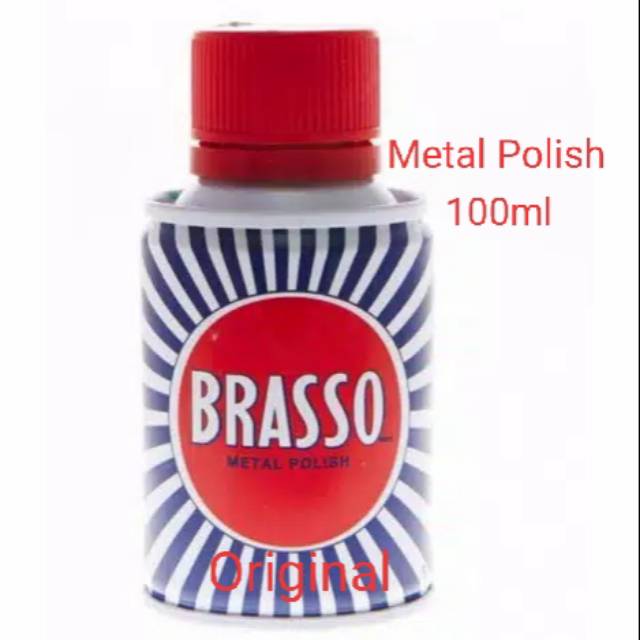 Makassar Metal Polish Brasso100ml / Pengkilat Logam /Kuninganl /Murah