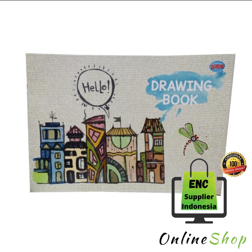 

SIDU 5 buku SIDU gambar A3 sinar dunia drawing book melukis isi 10 lembar per pak - enc.sup