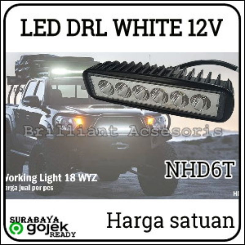 Lampu LED DRL - NHD6T / NHD182W / NHD16T