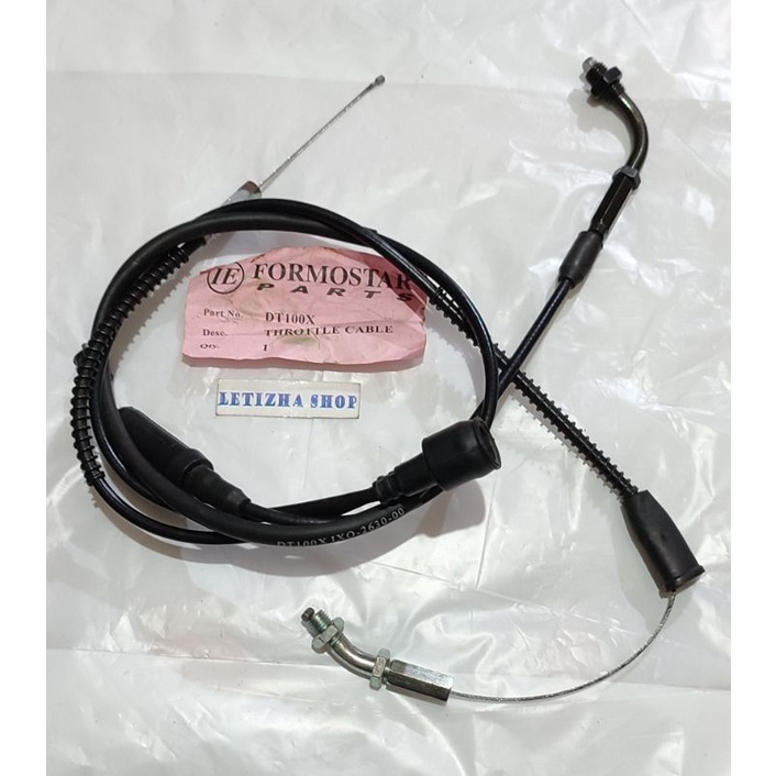 TALI GAS DT100X KABEL GAS YAMAHA DT100 DT100X TALI OLOR GAS YAMAHA DT100 DT100 X TRAIL