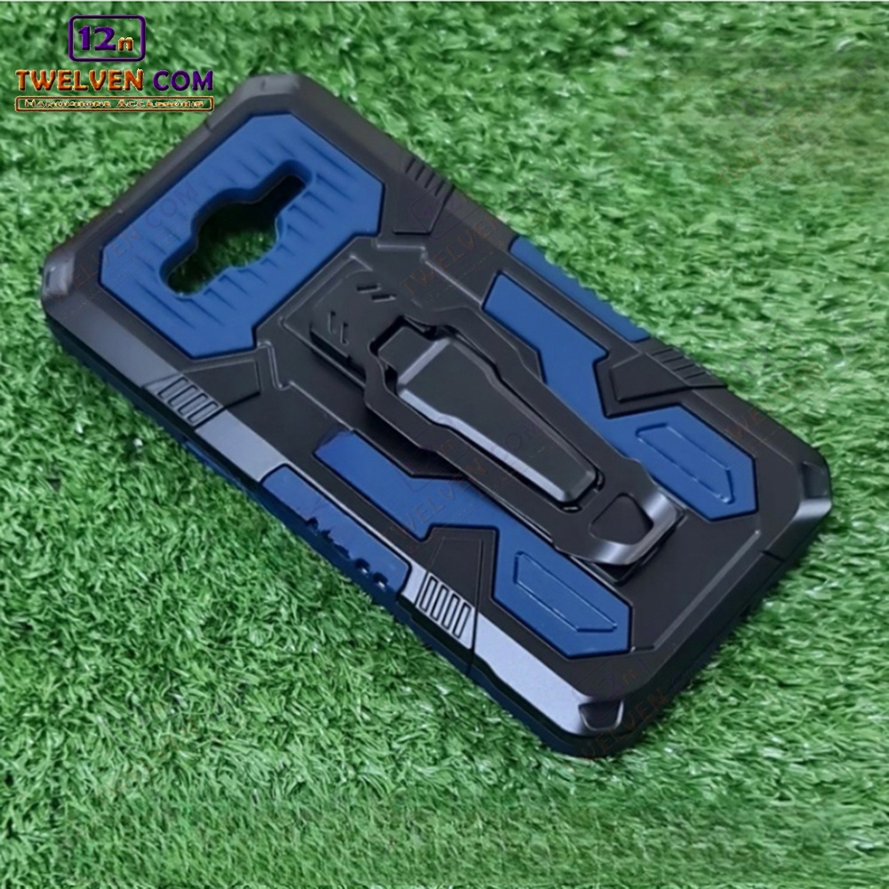 Case Shockproof Samsung J2 Prime / J4 Plus / J6 Plus / J7 / J7 Core / J7 Prime - Armor Hardcase Stand Clip