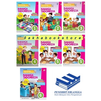 BUKU BUPING PENDAMPING TEMATIK TERPADU SD KELAS 1 2 3 4 5 6 BAHASA INDONESIA ERLANGGA