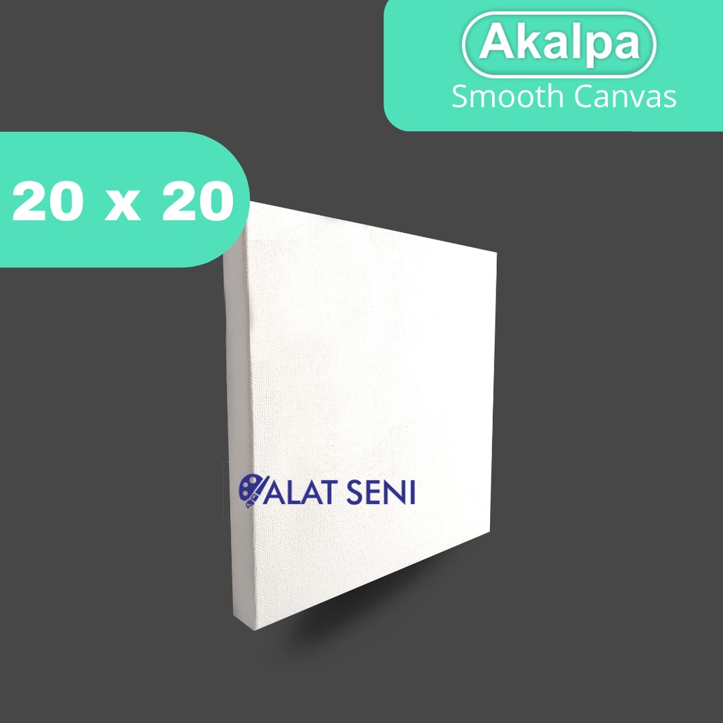 

Akalpa Kanvas Smooth 10x10 15x30 20x20 20x25 25x25 25x30 25x35 20x30 30x30 30x40 40x40 / Kanvas halus