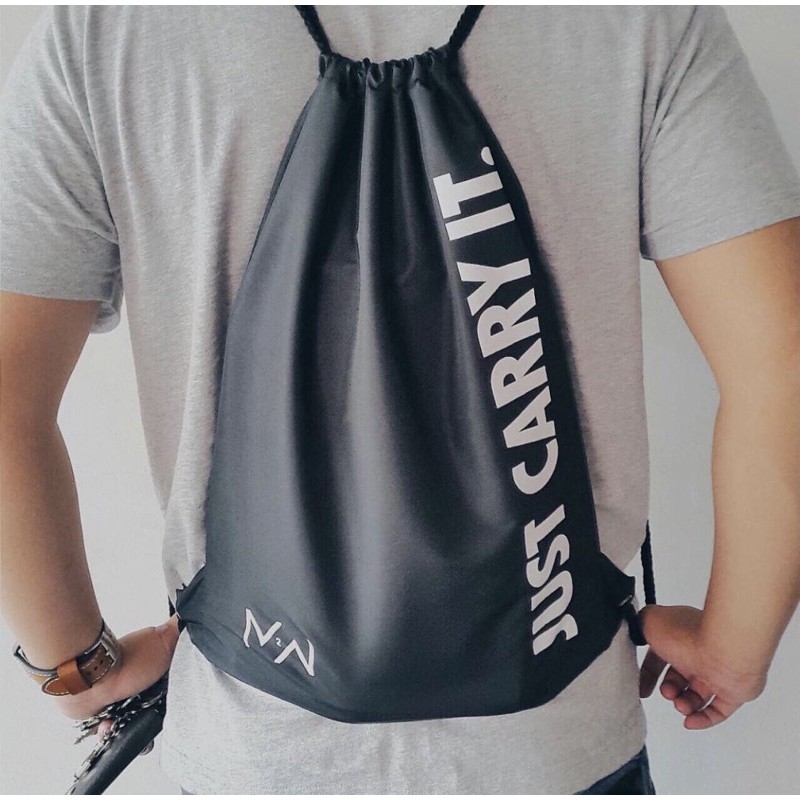 [BISA COD] TAS SERUT STRING BAG WATERPROOF ORIGINAL DISTRO TAS RANSEL TRAVEL NIKE ANTI AIR PRIA WANI