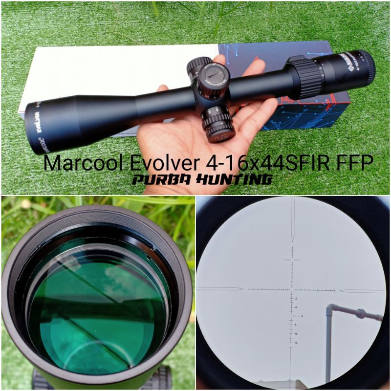 Riflescope Marcool evolver 4-16x44 sfir ffp / tele marcool