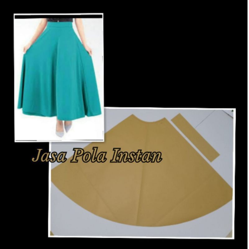 Jual pola rok setengah lingkaran | Shopee Indonesia