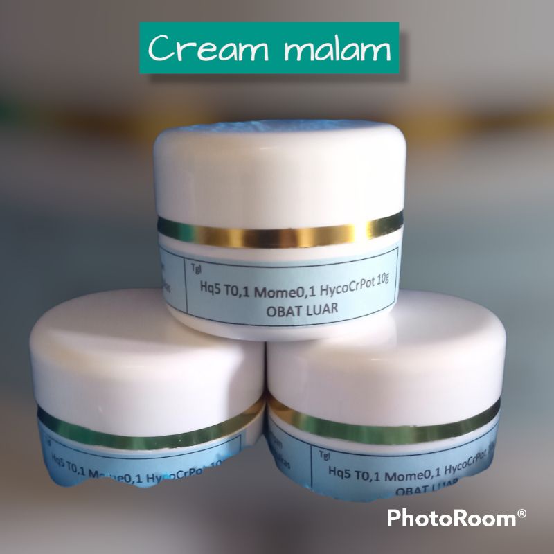 cream Hq5 to,1 mome0,1 cr pot 10g untuk flek & kusam