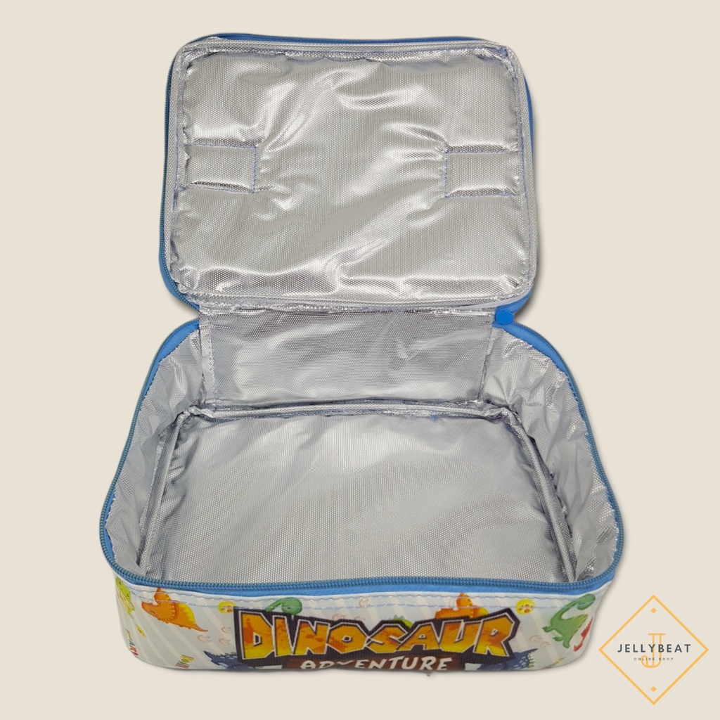 Tas PREMIUM bekal anak / lunch box / tempat kotak makan cars dinosaurus london