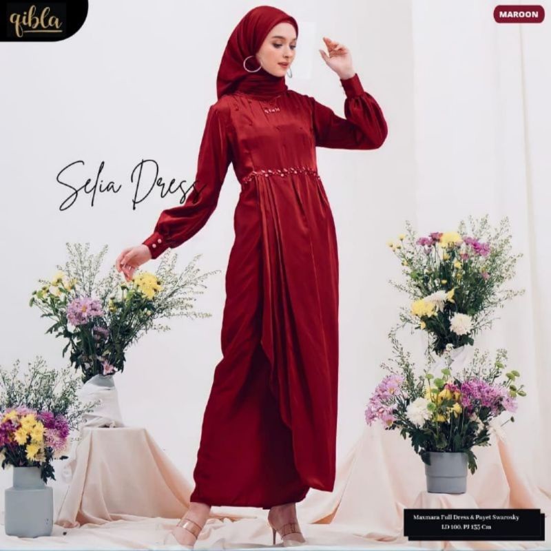 Selia dress Stella Maxy Maxmara Gamis Jumbo LD 120 Dress Kondangan Bridesmaid Gamis Pesta Wisuda DRESS LEBARAN TERBARU GAMIS POLOS JUMBO LD 120CM GAMIS MUSLIM MUSLIMAH SERAGAMAN KAFTAN JUMBO TERBARU DRESS PESTA GAMIS POLOS KONDANGAN GAMIS PESTA REMAJA