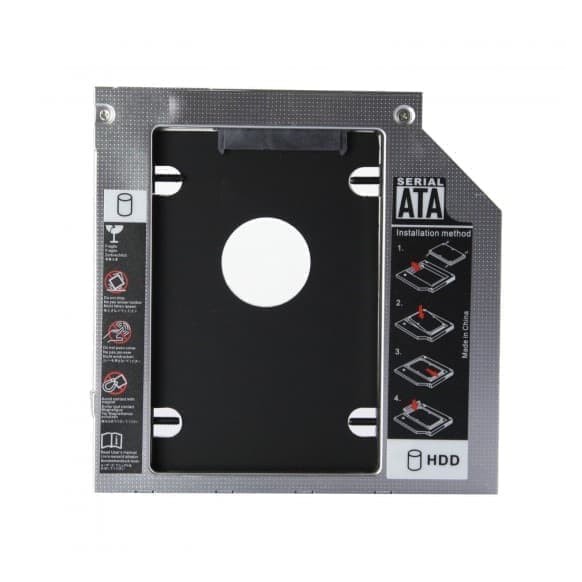 HDD Caddy / 2nd Hard disk slot Laptop SATA to SATA laptop murah