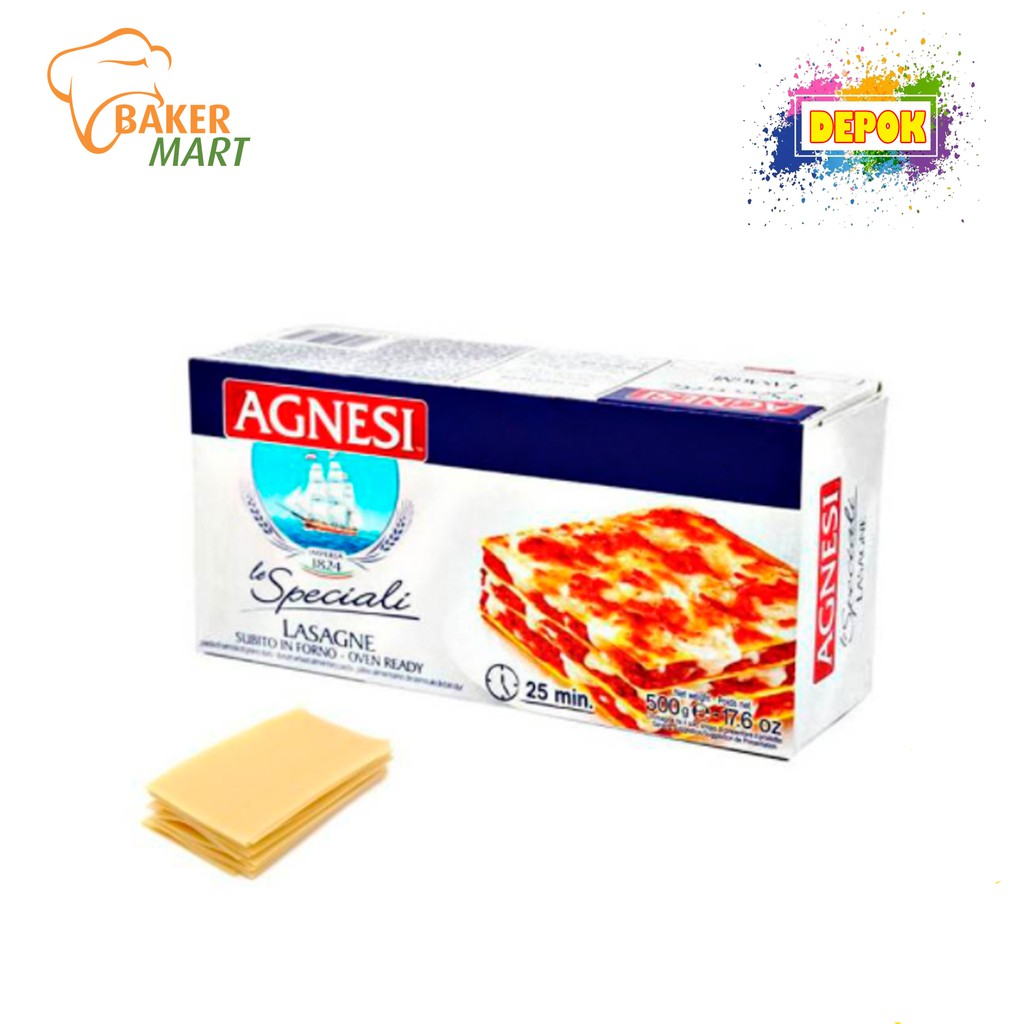 

Agnesi Lasagna Instant 500Gr