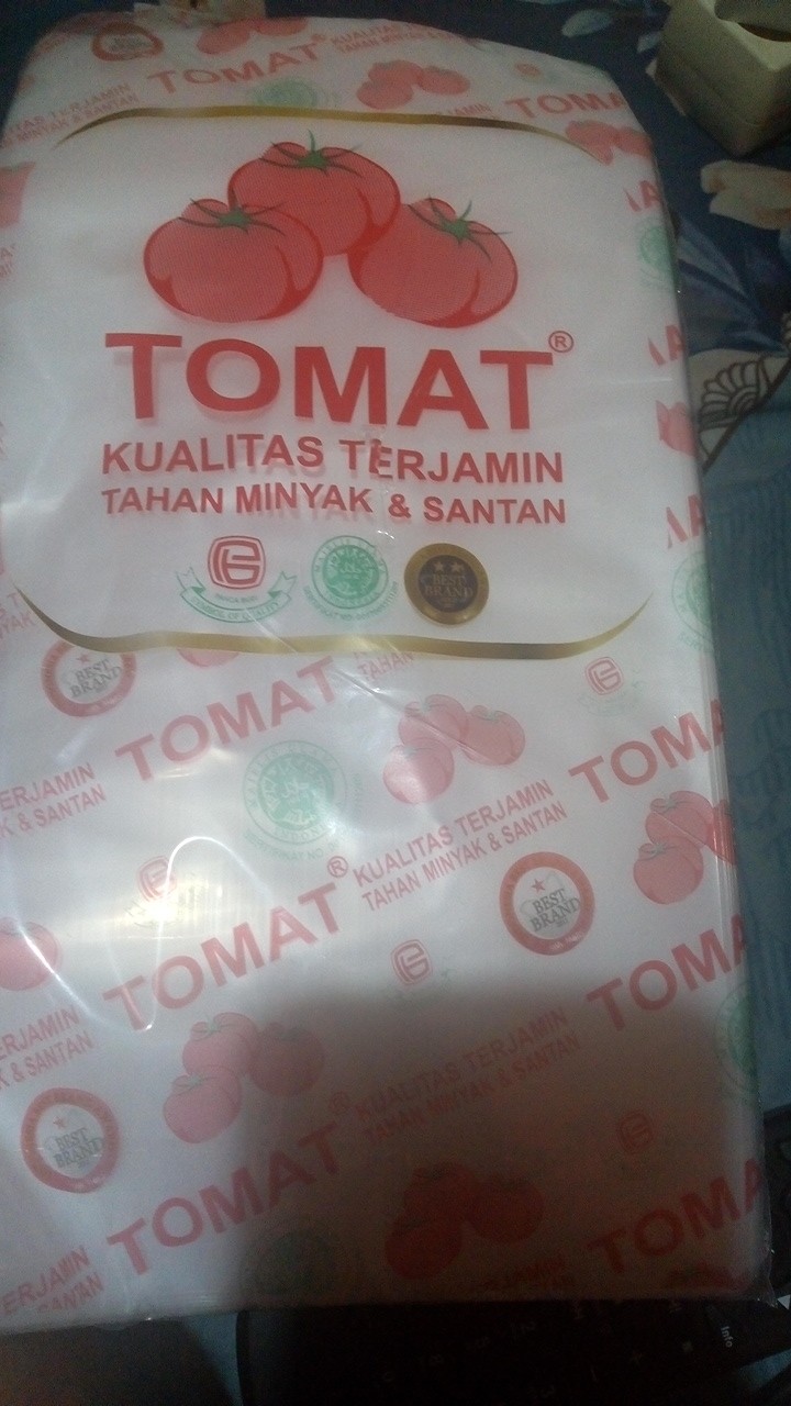 Plastik Pe  Tomat 1/2 & 1 Kg
