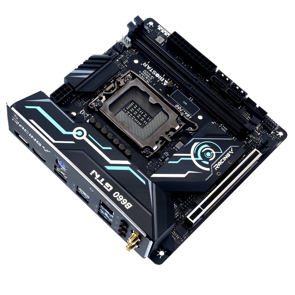 BIOSTAR Motherboard B660GTN Intel B660 LGA1700 DDR4