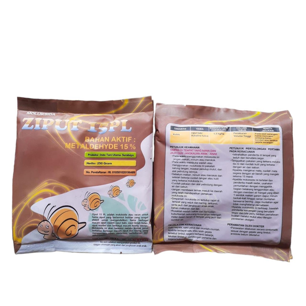 Obat Racun Keong Ziput 15 PL 250gr