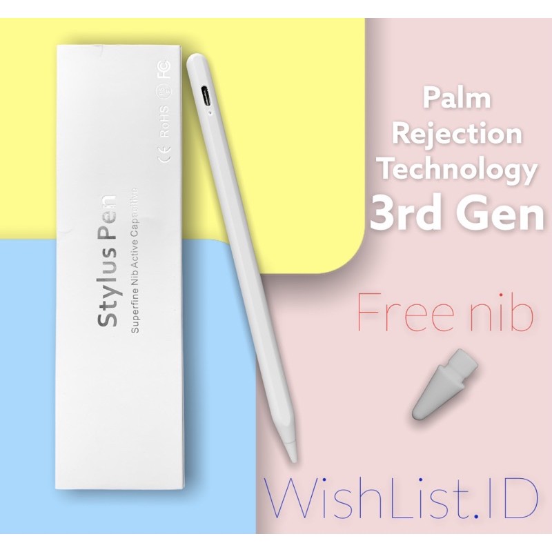 stylus pen apple pencil 2 gen 3rd ipad    6 7 8 air 3 4 mini